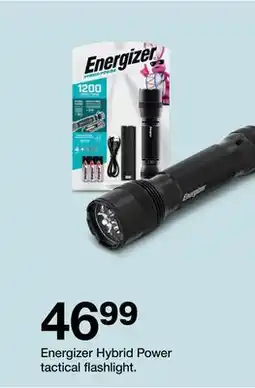 Target Energizer Hybrid Power tactical flashlight offer