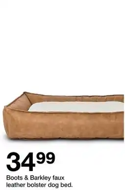 Target Boots & Barkley faux leather bolster bed offer