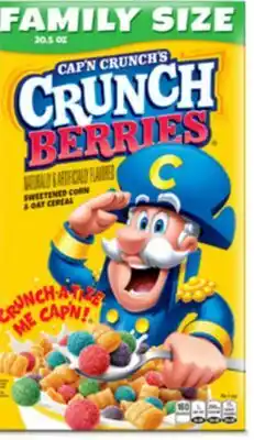 Target Quaker family size cereal offer
