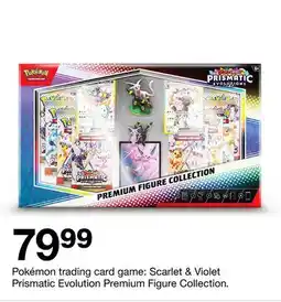 Target Pokemon trading card game: Scarlet & Violet Prismatic Evolution Premium Figure Collection offer
