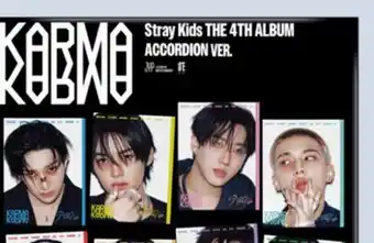 Target Accordion version CD Stray Kids, KARMA offer