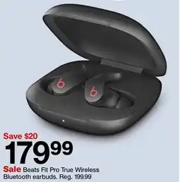 Target Beats Fit Pro True Wireless Bluetooth earbuds offer