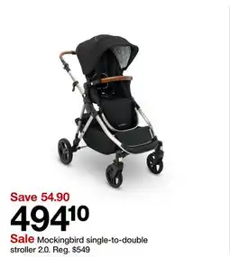 Target Mockingbird single-to-double stroller 2.0 offer