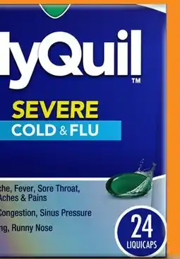 Target Vicks NyQuil Severe Cold & Flu 24-ct. liquicaps offer
