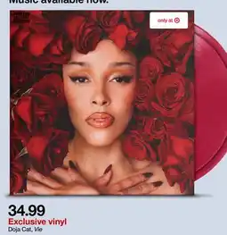 Target vinyl Doja Cat, Vie offer