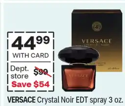 CVS VERSACE Crystal Noir EDT spray offer