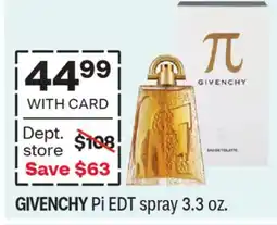 CVS GIVENCHY Pi EDT spray offer