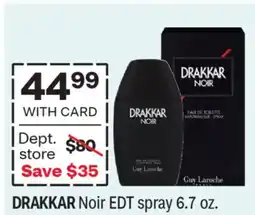 CVS DRAKKAR Noir EDT spray offer