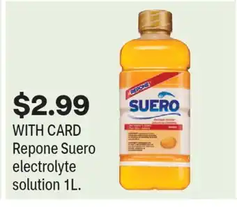 CVS Repone Suero electrolyte solution 1L offer