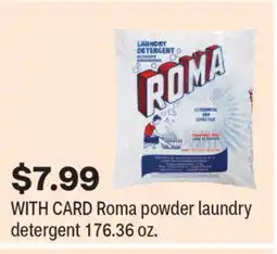 CVS Roma powder laundry detergent offer