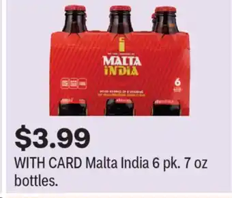 CVS Malta India 6 pk. 7 oz bottles offer