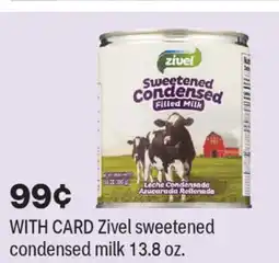 CVS Zivel sweetened condensed milk offer
