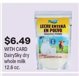 CVS DairySky dry whole milk offer