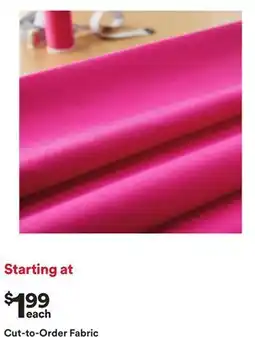 Michaels Cut-to-Order Fabric offer