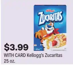 CVS Kellogg's Zucaritas offer