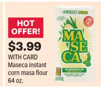 CVS Maseca instant corn masa flour offer