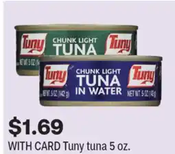 CVS Tuny tuna offer