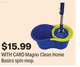 CVS Magno Clean Home Basics spin mop offer