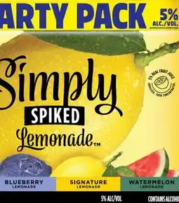Target Select Simply Spiked 12-pk. mixers offer