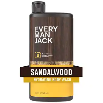 Walgreens Men's Hydrating Body Wash For All Skin Types, Sandalwood Sandalwood offer