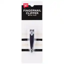 Walgreens Fingernail Clipper with File offer