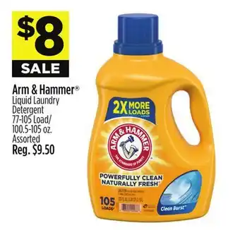 Dollar General Arm & Hammer Liquid Laundry Detergent offer