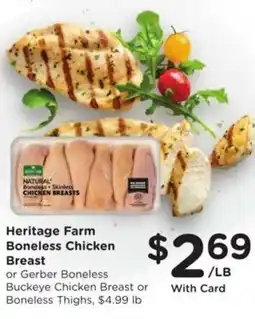 Kroger Heritage farm boneless chicken breast offer