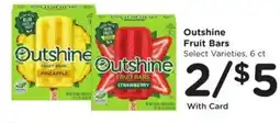 Kroger Outshine fruit bars offer