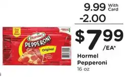 Kroger Hormel Pepperoni offer