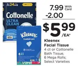 Kroger Kleenex Facial Tissue offer