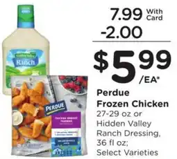 Kroger Perdue frozen chicken offer
