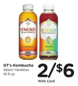 Kroger GT's Kombucha offer
