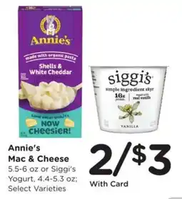 Kroger Annie's Mac & Cheese offer