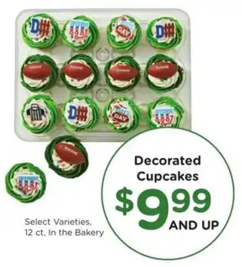 Kroger Decorated Cupcakes offer