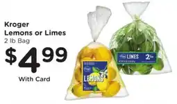 Kroger Kroger Lemons or Limes offer
