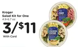 Kroger Kroger Salad Kit for One offer