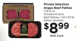 Kroger Private Selection Angus Beef Patties offer