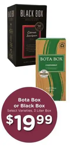 Kroger Bota box or black box offer