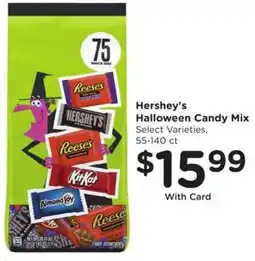 Kroger Hershey's Halloween Candy Mix offer