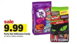 Meijer Party Size Halloween Candy offer