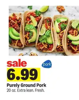 Meijer Purely Ground Pork offer