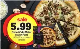 Meijer Frederik's by Meijer Frozen Pizza offer
