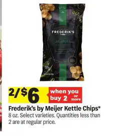 Meijer Frederik's by Meijer Kettle Chips offer