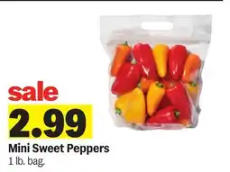 Meijer Mini Sweet Peppers offer