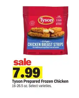 Meijer Tyson Prepared Frozen Chicken offer