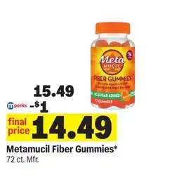 Meijer Metamucil Fiber Gummies offer