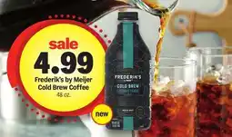 Meijer Frederik's by Meijer Cold Brew Coffee offer