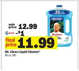 Meijer Mr. Clean Liquid Cleaner offer