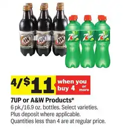 Meijer 7UP or A&W Products offer