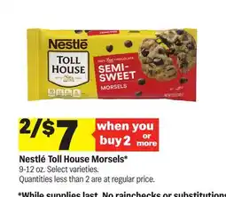 Meijer Nestlé Toll House Morsels offer